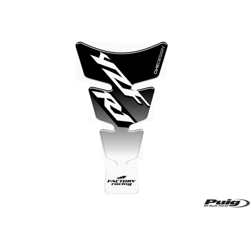Puig Tank Pad Spirit Rebel (Black)-Clear