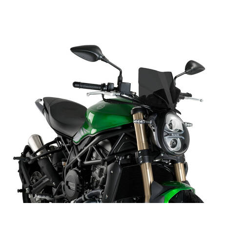 Puig New Generation Sport Screen To Suit Benelli BN 752S (2018 - Onwards) - Dark Smoke