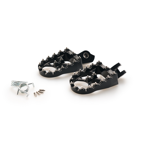 Puig Footpegs Hi-Tech Off-Road Suzuki (Black)