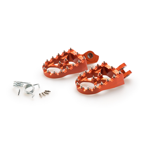 Puig Footpegs Hi-Tech Off-Road Suzuki (Orange)