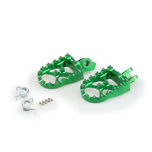 Puig Footpegs Hi-Tech Off-Road Suzuki (Green)