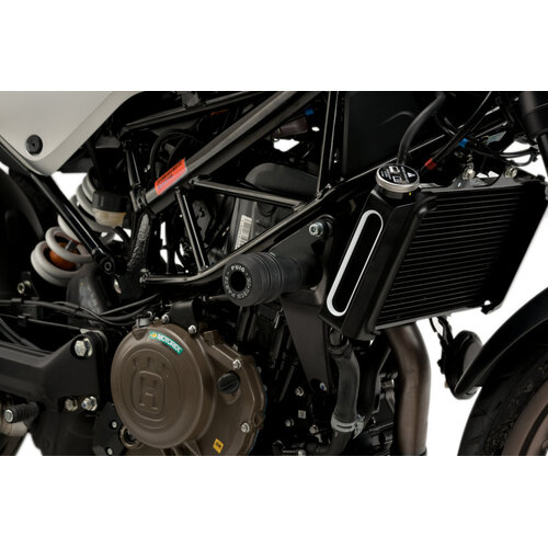 Puig Vintage 2.0 Frame Sliders To Suit Svartpilen 125/401 And Vitpilen 401 (Black)
