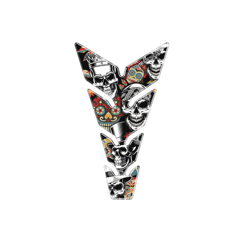 Puig Tank Pad Skull Party (Black)