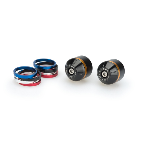 Puig Bar End Aluminum Short W/Rings RS 660 21' C/ Black