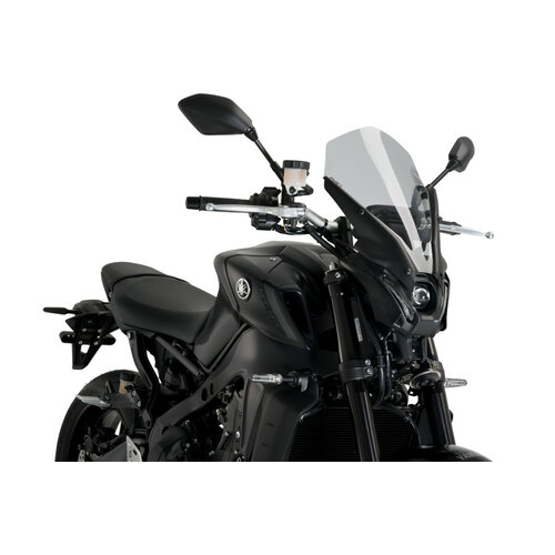 Puig New Generation Touring Screen To Suit Yamaha MT-09/SP (2021- Onwards) - Smoke