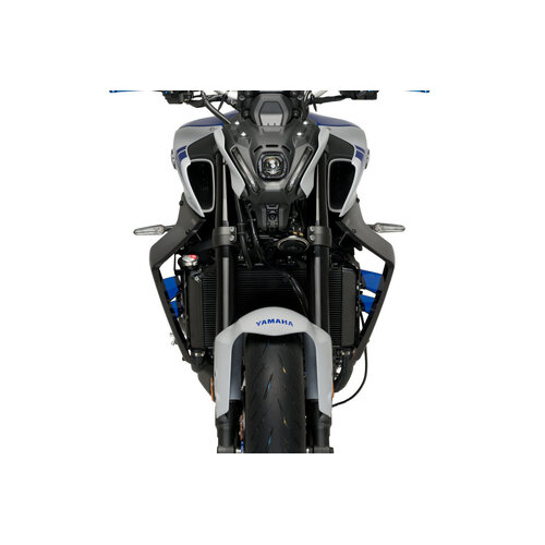 Puig Downforce Naked Side Spoilers To Suit Yamaha MT-09/SP (2021 - Onwards) - Black