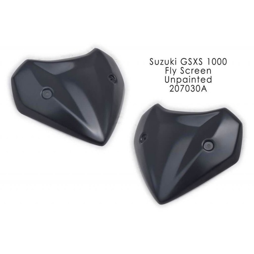 Pyramid Fly Screen | Unpainted | Suzuki GSX-S 1000 2015>2021