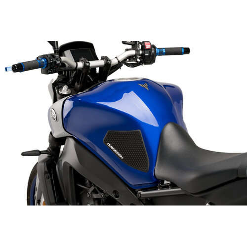 Puig Side Tank Protectors To Suit Yamaha MT-09/SP (2021 - Onwards) - Black