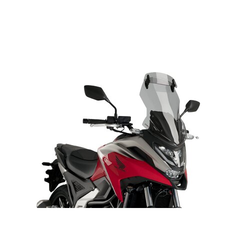 Puig Touring Screen W/Visor Honda NC750S 21' (Smoke)
