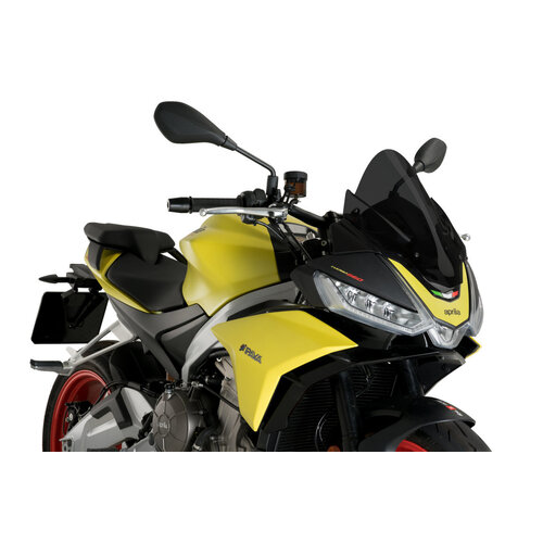Puig Z-Racing Screen To Suit Aprilia Tuono 660/V4/V4 Factory 2021 - Onwards (Dark Smoke)