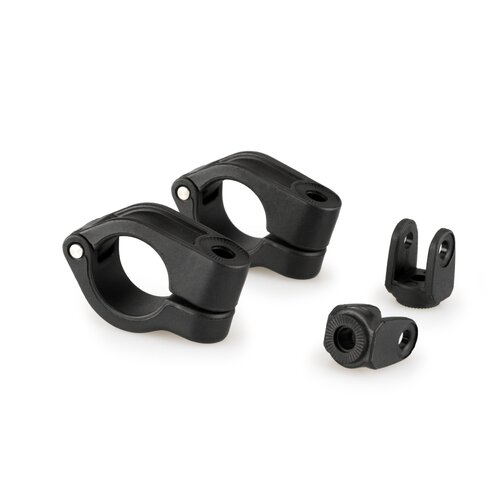 Puig Clamp Set Beam 2.0. 25,5 mm (Black)
