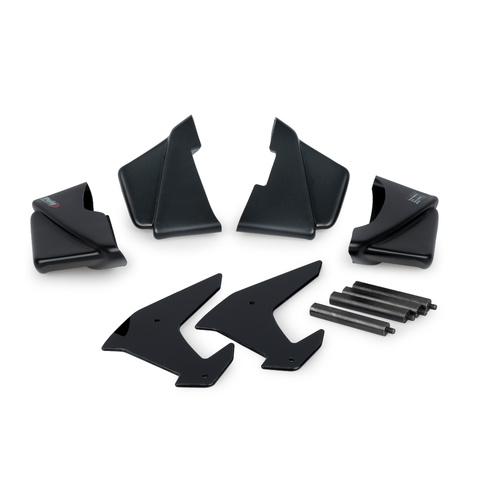 Puig Kit Of Wings For Kawasaki Zh2 (Black)