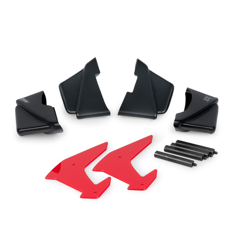 Puig Kit Of Wings For Kawasaki Zh2 (Red)