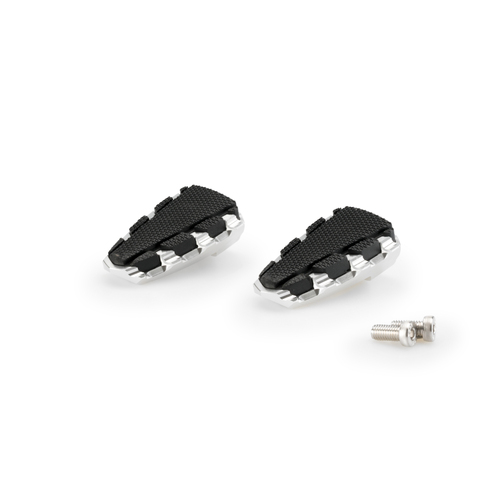 Puig Footpegs Hi-Tech Trail 2.0. Rig/Left C/Silver
