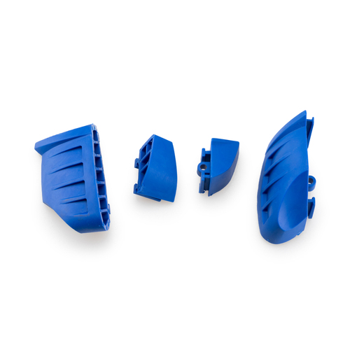 Puig Rubber Ends By Pair Fr.Sliders Pro 2.0. (Blue)