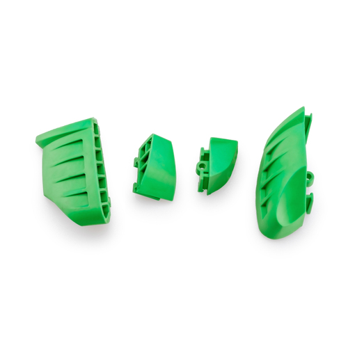 Puig Rubber Ends By Pair Fr.Sliders Pro 2.0. (Green)