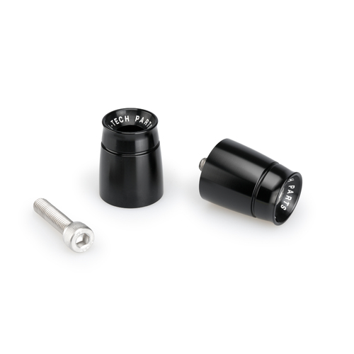 Puig Sport Bar End Weights To Suit Various Kawasaki Models (Black)