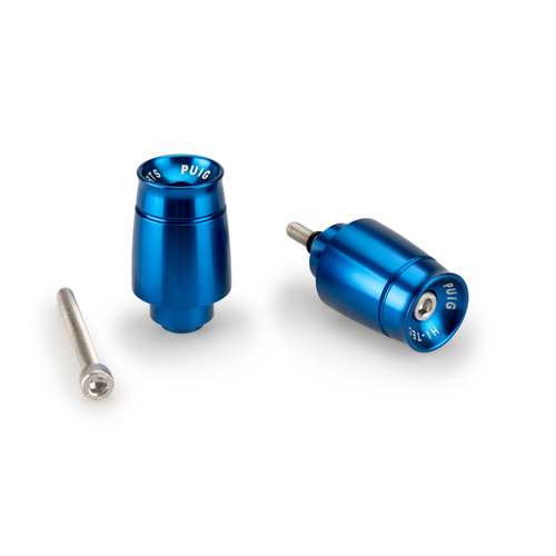 Puig Bar End Aluminum Mod.Sport Honda (Blue)