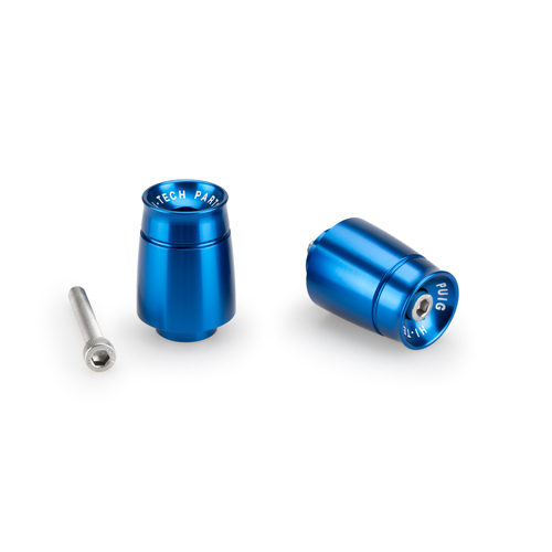 Puig Bar End Aluminum Mod.Sport Yamaha (Blue)