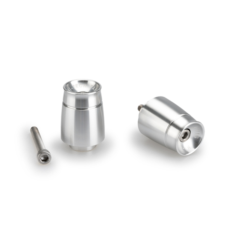 Puig Bar End Aluminum Mod.Sport Yamaha (Silver)