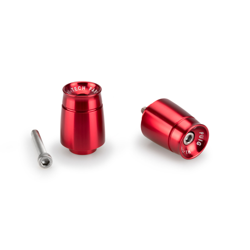 Puig Bar End Aluminum Mod.Sport Yamaha (Red)