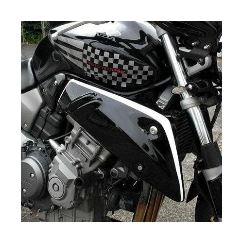 Pyramid Radiator Cheeks | Unpainted | Honda CB 900 F Hornet 2002>2007