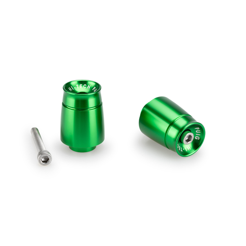 Puig Bar End Aluminum Mod.Sport Yamaha (Green)