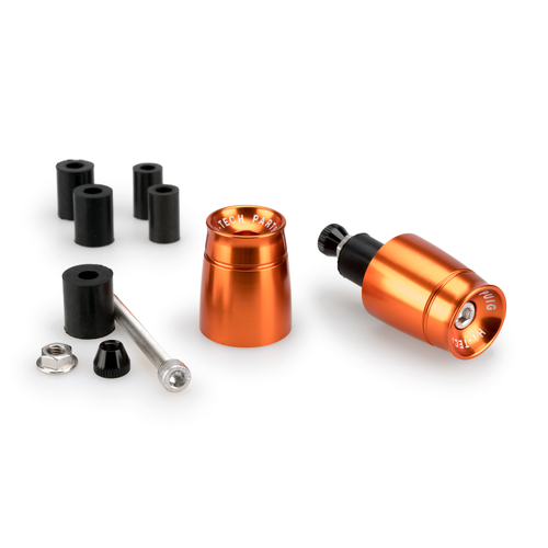 Puig Bar End Aluminum Mod.Sport Universal (Orange)