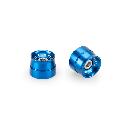 Puig Bar End Aluminum Mod.Speed Kawasaki (Blue)