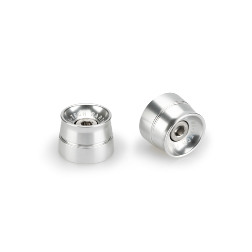 Puig Bar End Aluminum Mod.Speed Kawasaki (Silver)