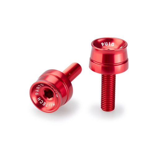 Puig Bar End Aluminum Mod.Speed BMW (Red)