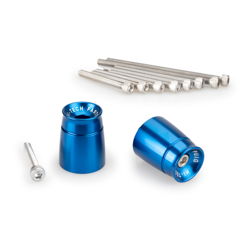 Puig Bar End Aluminum Mod.Sport Suzuki (Blue)