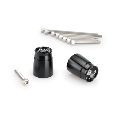 Puig Bar End Aluminum Mod.Sport Suzuki (Black)