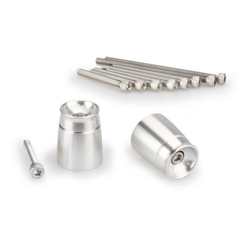Puig Bar End Aluminum Mod.Sport Suzuki (Silver)