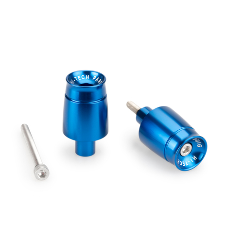 Puig Bar End Aluminum Mod.Sport Kawasaki Z650 (Blue)
