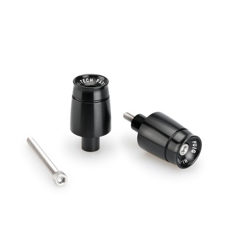 Puig Bar End Aluminum Mod.Sport Kawasaki Z650 (Black)