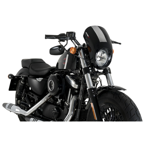 Puig Semifairing Mod.Anarchy Hd Forty-Eight (Black)