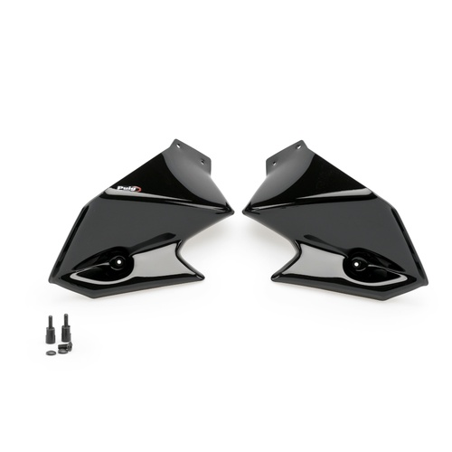 Puig Front Spoilers Benelli TRK502/TRK502X (Black)