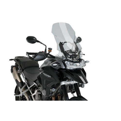 Puig Touring Screen To Suit Triumph Tiger 1200 (2022 - Onwards) - Smoke