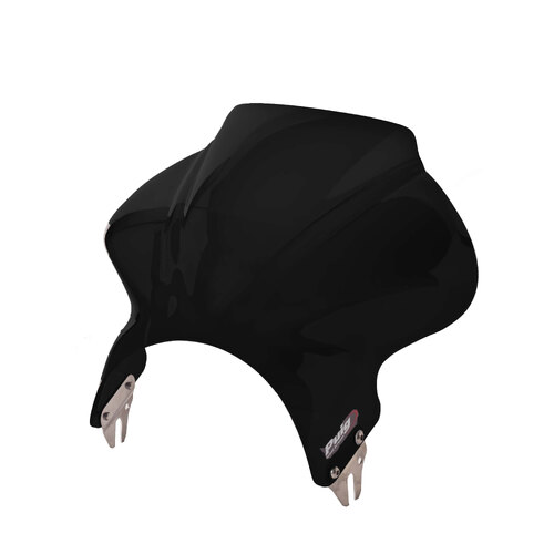 Puig Cockpit Windscreen To Suit Kawasaki Z900RS (2018 - Onwards) - Dark Smoke