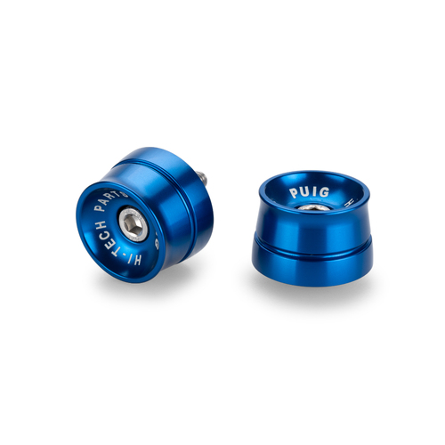 Puig Bar End Aluminum Mod.Speed Yamaha (Blue)