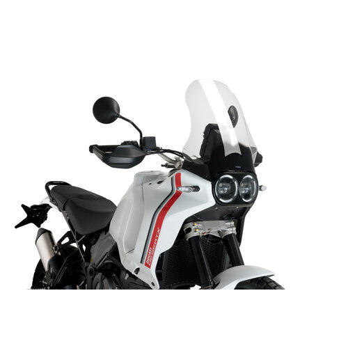 Puig Touring Screen To Suit Ducati DesertX (2022 - Onwards) - Clear