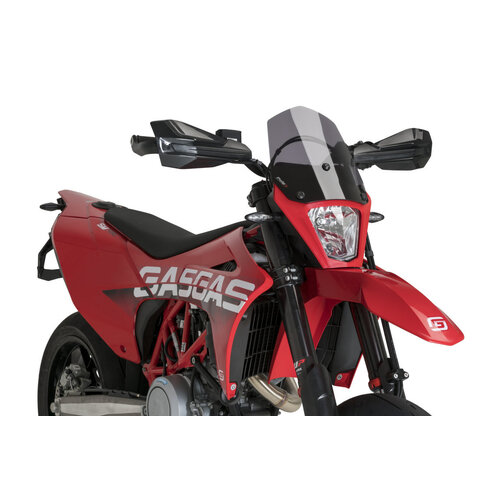 Puig New Generation Sport Screen To Suit Gas Gas SM700 (2022 - Onwards) - Dark Smoke