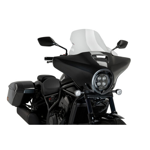 Puig High-Road Screen To Suit Honda CMX 1100 Rebel (2023 - Onwards) - Clear