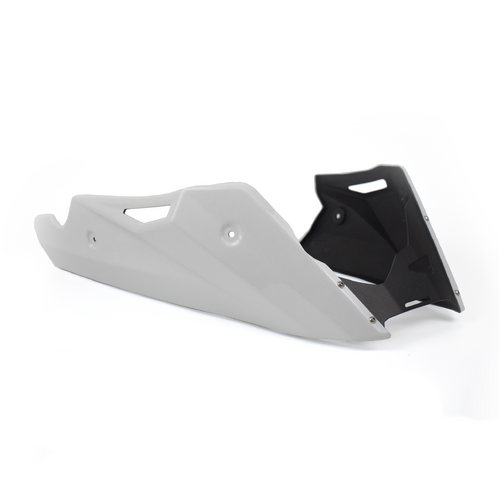 Pyramid Belly Pan | Matte Pearl Glare White | Honda CB750 Hornet 2025>Current