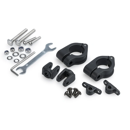 Puig Clamp Set Beam 3.0. 25,5mm (Black)