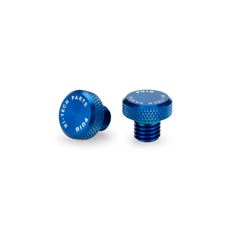 Puig M10/150 Mirror Hole Plugs To Suit Various BMW Models (Blue)
