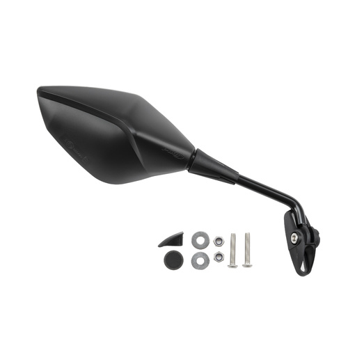 Puig Rear Mirror Z3 S/Right Rod 70������������������ Homologated (Black)