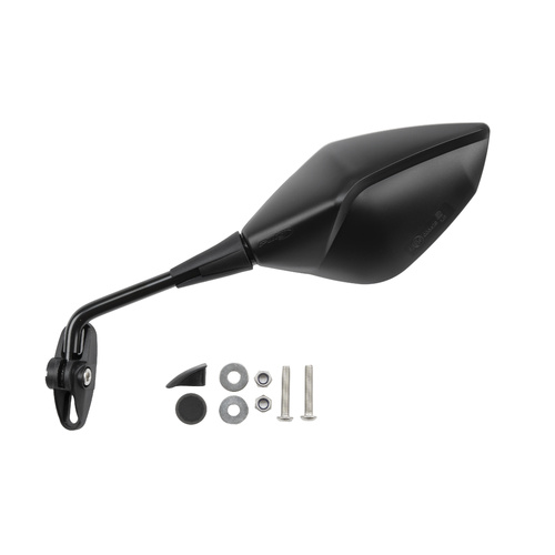 Puig Rear Mirror Z3 S/Left Rod 70������������������ Homologated (Black)
