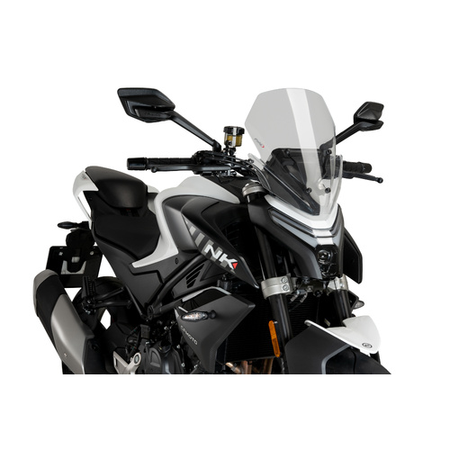 Puig New Generation Sport Screen To Suit CF Moto 450NK (2023 - Onwards) - Clear